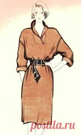 Нужен домашний наряд? Сшейте платье-рубашку!