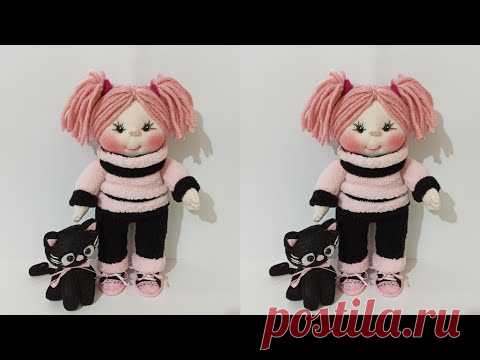 ÇORAPTAN SEVİMLİ BEBEK NASIL YAPILIR-HOW TO MAKE A SOCKS DOLLS