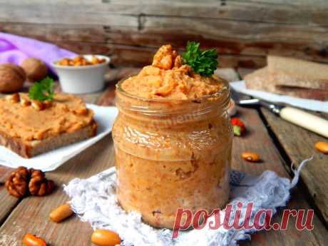 Паштет из фасоли рецепт с фото пошагово - 1000.menu