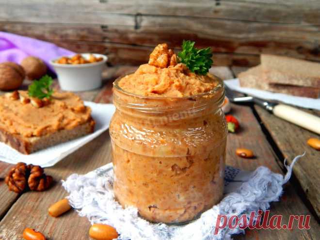 Паштет из фасоли рецепт с фото пошагово - 1000.menu