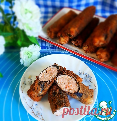 Рыбные трубочки в листах нори. Эти вкусные рыбные трубочки можно подавать как в горячем, так и в холодном виде. Я не очень люблю жареную рыбу, но эти хрустящие трубочки мне понравились. Теперь делюсь рецептом с вами, рекомендую приготовить. Такое блюдо можно приготовить так же и на праздничный стол.
