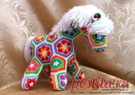 ЛОШАДКА ИЗ АФРИКАНСКИХ МОТИВОВ.МАСТЕР-КЛАСС