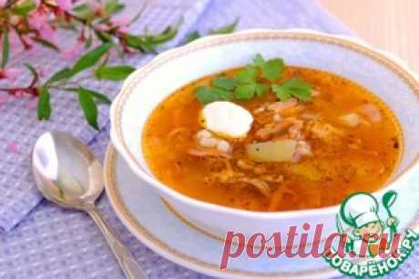 Суп &quot;Рыбацкий&quot; с перловкой - кулинарный рецепт