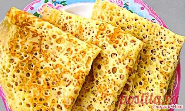 Кружевные блины. Самый удачный рецепт)))С масленицей! - Страна Мам