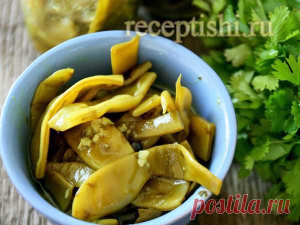 Стручковая фасоль с кинзой и карри на зиму | Кулинарные рецепты с фото на Рецептыши.ру