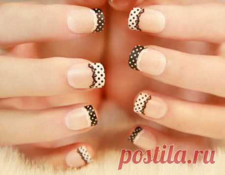 20 изумительных идей для французского маникюра: на каждый день и для выхода в свет!