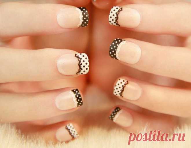 20 изумительных идей для французского маникюра: на каждый день и для выхода в свет!