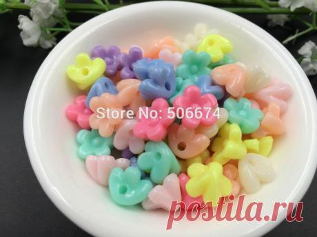 10 мм 20 шт. немного цветы смесь для изготовления малыш кольцо, Ювелирных изделий diy бусины дети любимые 3d цветок акриловые бусины купить на AliExpress