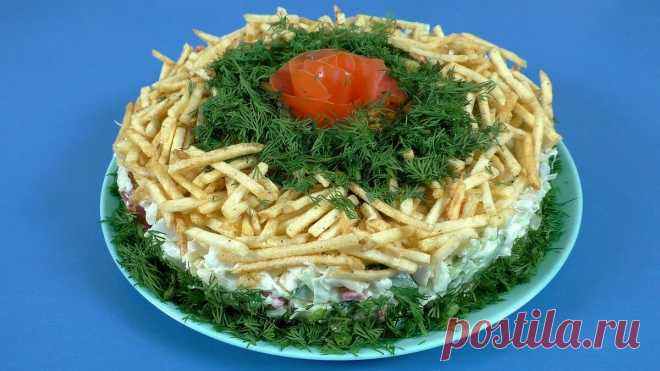 Готовлю салат 