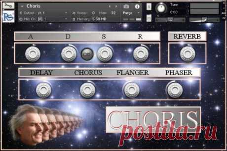 Rossignol Studio Choris KONTAKT-SYNTHiC4TE  | 55 MB
Choris is the new virtual instrument for Kontakt 5 Native Instruments created by Rossignol-Studio.

It's a strange choral instrument created from the voice of Frederick BEGNON. Sound Voice nature more synthetic sounds, you have access to an infinite range of possibilities.