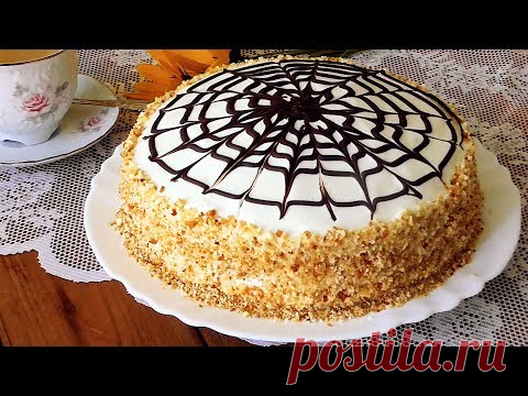 Очень нежный *Бабушкин ТОРТ* (Пошаговый рецепт)