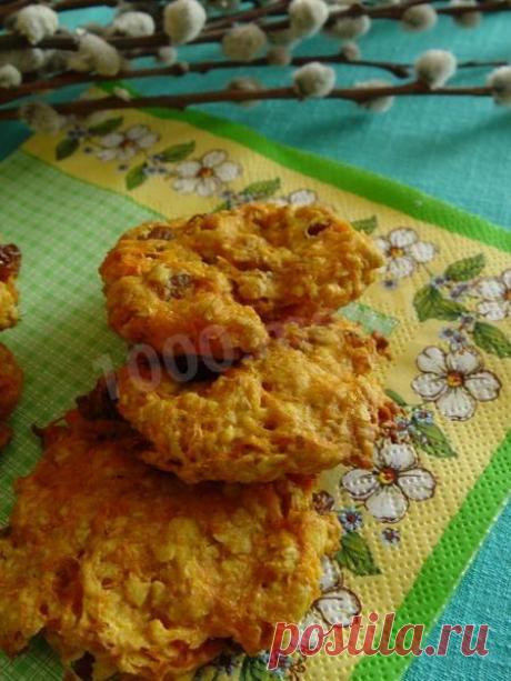 Постное морковное печенье рецепт с фото пошагово - 1000.menu