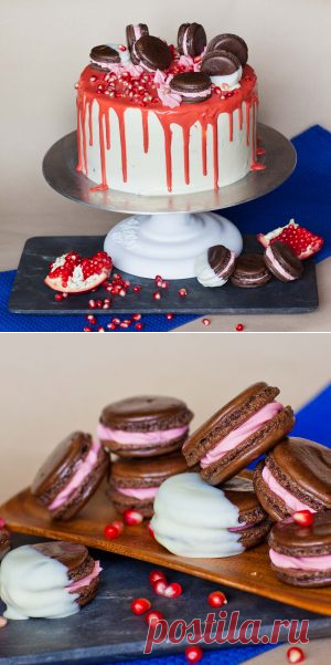 Coffee Macarons with Caramel Filling - Tatyanas Everyday Food