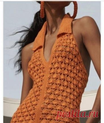 ​Интересный топ крючком