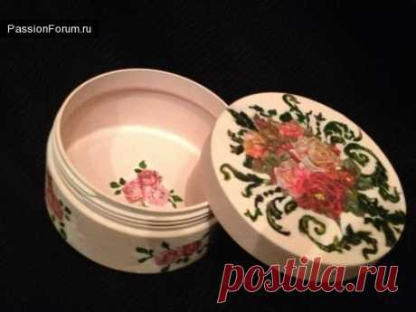 Шкатулки детскими ручками... / Декупаж / Декупаж. Работы пользователей