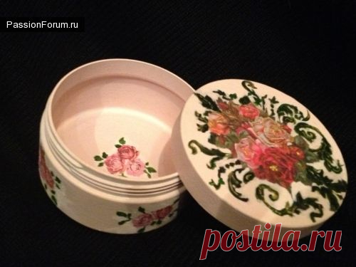 Шкатулки детскими ручками... / Декупаж / Декупаж. Работы пользователей