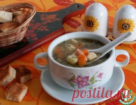 Суп с нежнейшими клецками – кулинарный рецепт