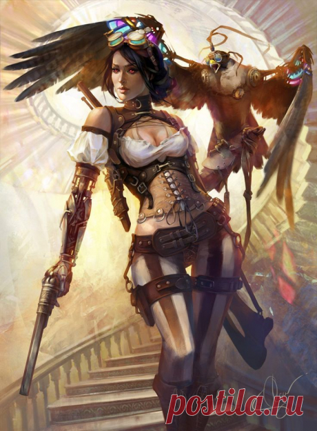 (140) Steampunk Tendencies | Lady Mechanika - Karambola www.steampunktendencies.com #steampunk #gunslinger | Images I like | Lady Mechanika, Steampunk an…