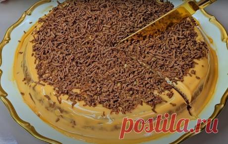 Беру стакан кефира и 1 яйцо. Волшебный торт из Италии с неповторимым вкусом