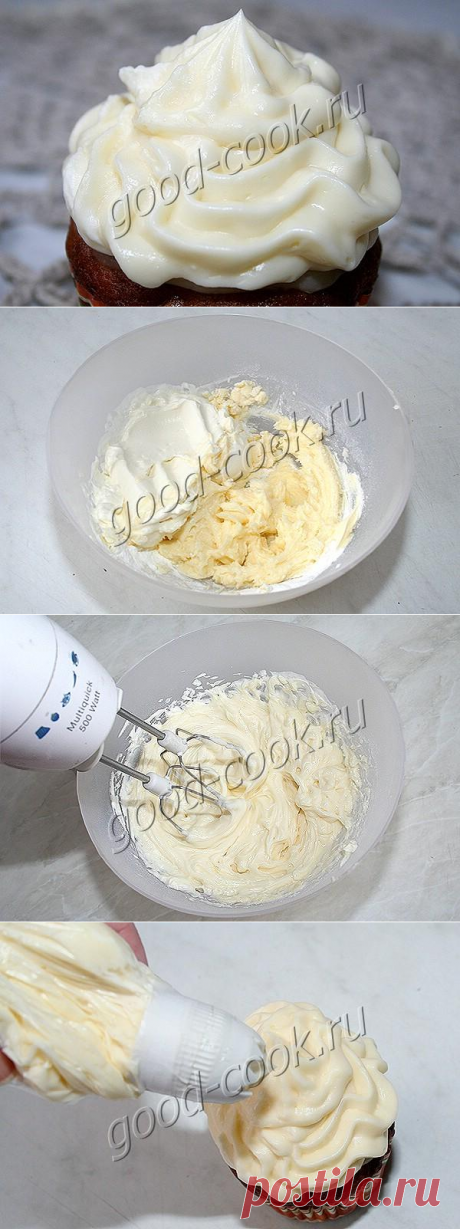Масляный крем со сливочным сыром. Рецепт приготовления