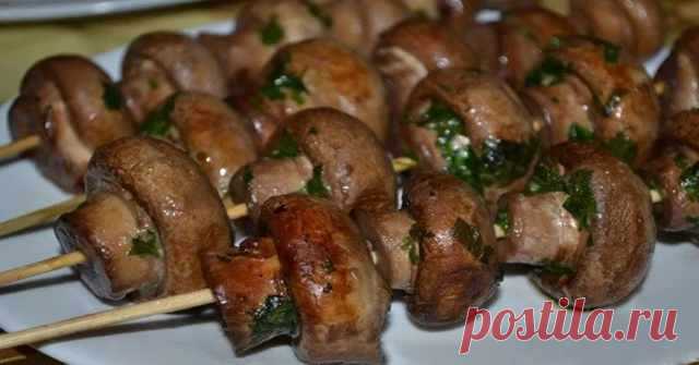 Не шашлык — шик! Приготовь грибное угощение, которое утрет нос промаринованному мясу. — Готовим дома