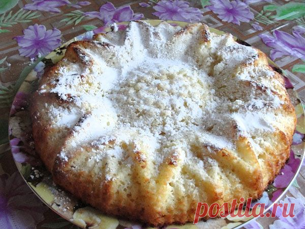 Вы не любите манку? Очень вкусный манник лимонный - Вкусные рецепты