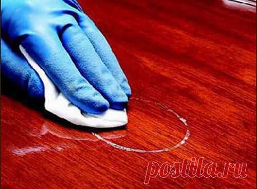 У вас лакированная или полированная мебель? Вот парочка полезных советов)