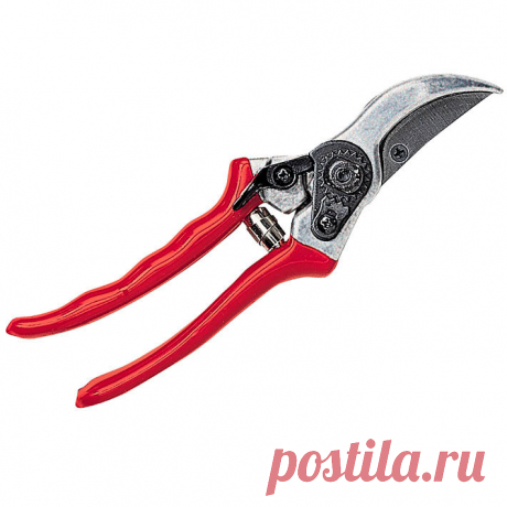 У садового секатора Stihl PG 10 внутреннее углубление для перекусывания проволоки, замок, закрываемый одной рукой. Диаметр веток до 20 мм. Предназначен для виноградарства, плодоводства, садоводства, ухода за садом и парком.