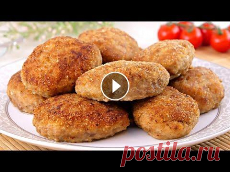 Котлеты из фарша! Вкусные, сочные домашние котлеты из мяса! Рецепт на сковороде и в духовке Готовим домашние мясные котлеты - вкусные, аппетитные, сочные, с хрустящей корочкой! Рецептов котлет очень много, в каждой семье их готовят по-разному...