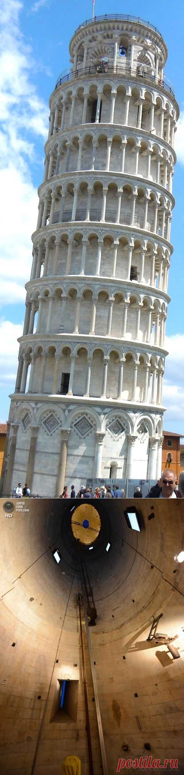 Как выглядит Пизанская башня изнутри — Все о туризме и отдыхе