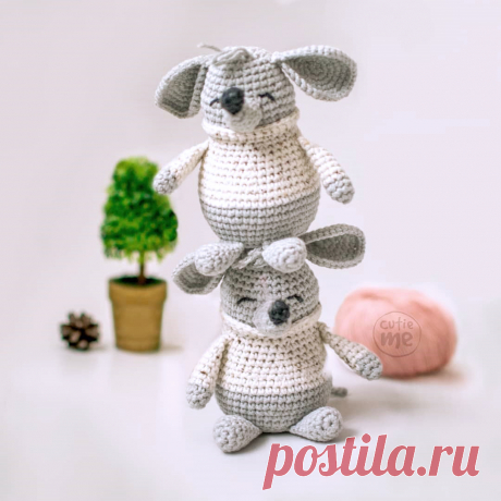 PDF Мышонок Мак крючком. FREE crochet pattern; Аmigurumi animal patterns. Амигуруми схемы и описания на русском. Вязаные игрушки и поделки своими руками #amimore - Мышь, мышка, маленький мышонок, крыса.