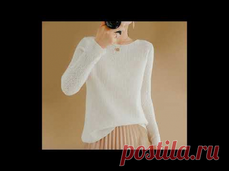Стильные модели спицами - Stylish knitting patterns