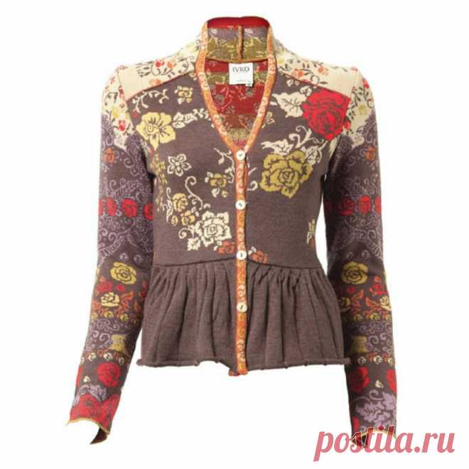 Трикотажный жакет из 100% шерсти мерино экстрафайн #ивко #одеждавстилебохо #одеждаивко #ivko #ivkowoman #вналичии #Сербия #сербскийтрикотаж #дизайнерскийтрикотаж #брендоваяодежда #бренд #жакет #узоры