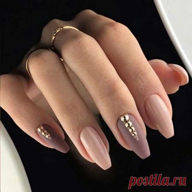 Нейтральный красивый маникюр (балерина) - купить в Киеве | Tufishop.com.ua