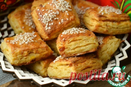 Погачи на шкварках - кулинарный рецепт.