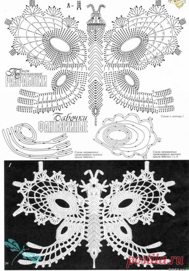 Ирландское кружево / Вязание крючком / Вязание крючком для начинающих