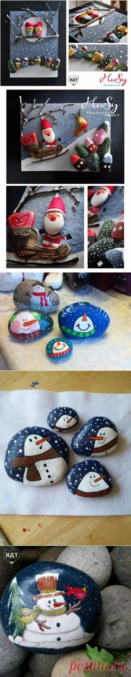 Расписываем камешки