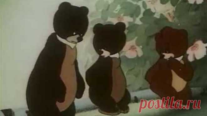 Первый урок 1948 / Советские мультики для детей про школу