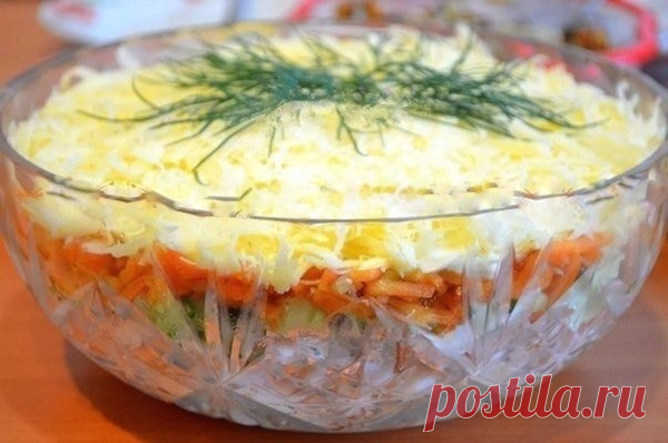 Салат с копченой курицей | рецепты хозяек | Яндекс Дзен