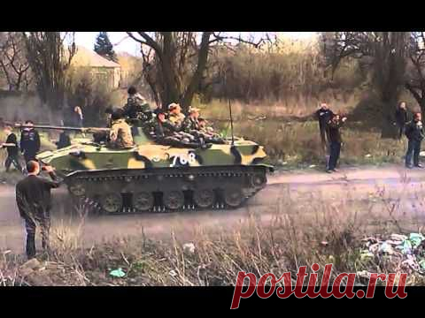 Разгрузку военной техники на станции Доброполье&nbsp; &nbsp;Выживи сам