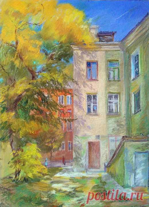 Живопись пастелью - рисунок мягким материалом