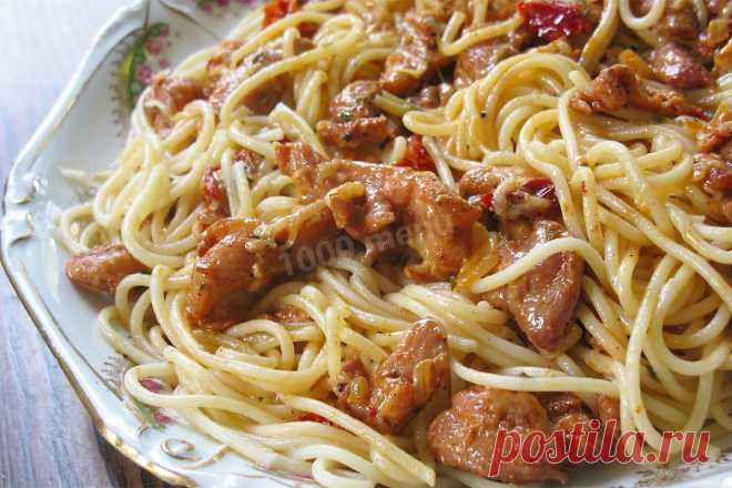 Макароны с курицей в мультиварке рецепт с фото и видео - 1000.menu