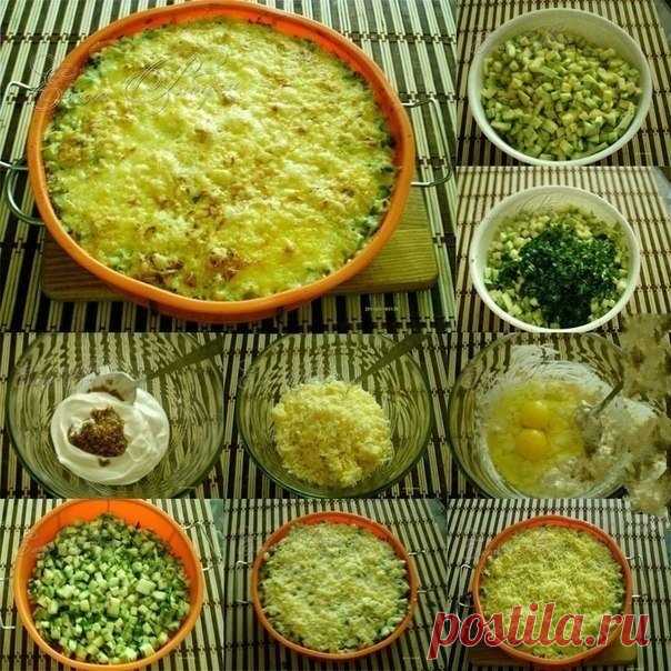 Как приготовить кабачки, запеченные с сыром - рецепт, ингридиенты и фотографии