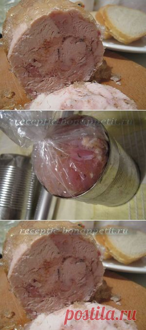 Куриная ветчина в банке - вкус настоящего домашнего деликатеса! | Четыре вкуса