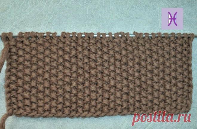 ВЯЗАНИЕ. Узор РИС - 6 вариантов. Просто смена лицевых и изнаночных петель, а эффект потрясающий. | Ручная работа, сделано с любовью | Яндекс Дзен