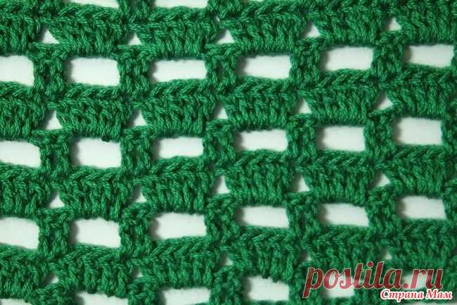 Простой узор для вязания крючком В этом видео я решила вам рассказать, как связать ажурный узор крючком.  Данный ролик станет хорошим уроком и для начинающих вязать. Красивый узор подойдет для летней кофточки крючком.