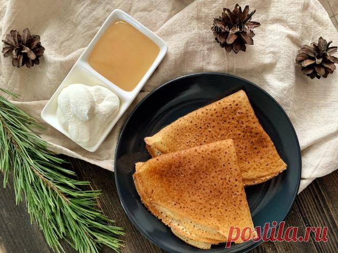 Блины на кефире по рецепту моей бабули: все друзья, кто пробовал, спрашивали рецепт | Сладкий Персик 🍑 | Яндекс Дзен