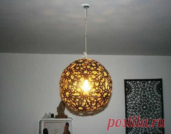 Люстра в мавританском стиле своими руками
