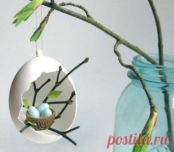 Як зробити Пасхальне деревце: 30 ідей | Ідеї декору