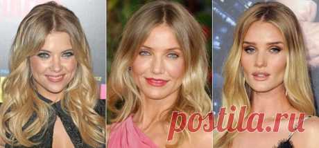 Омбре на светлые волосы любой длины